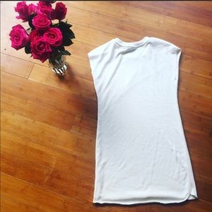 Soft cotton t shirt dress
